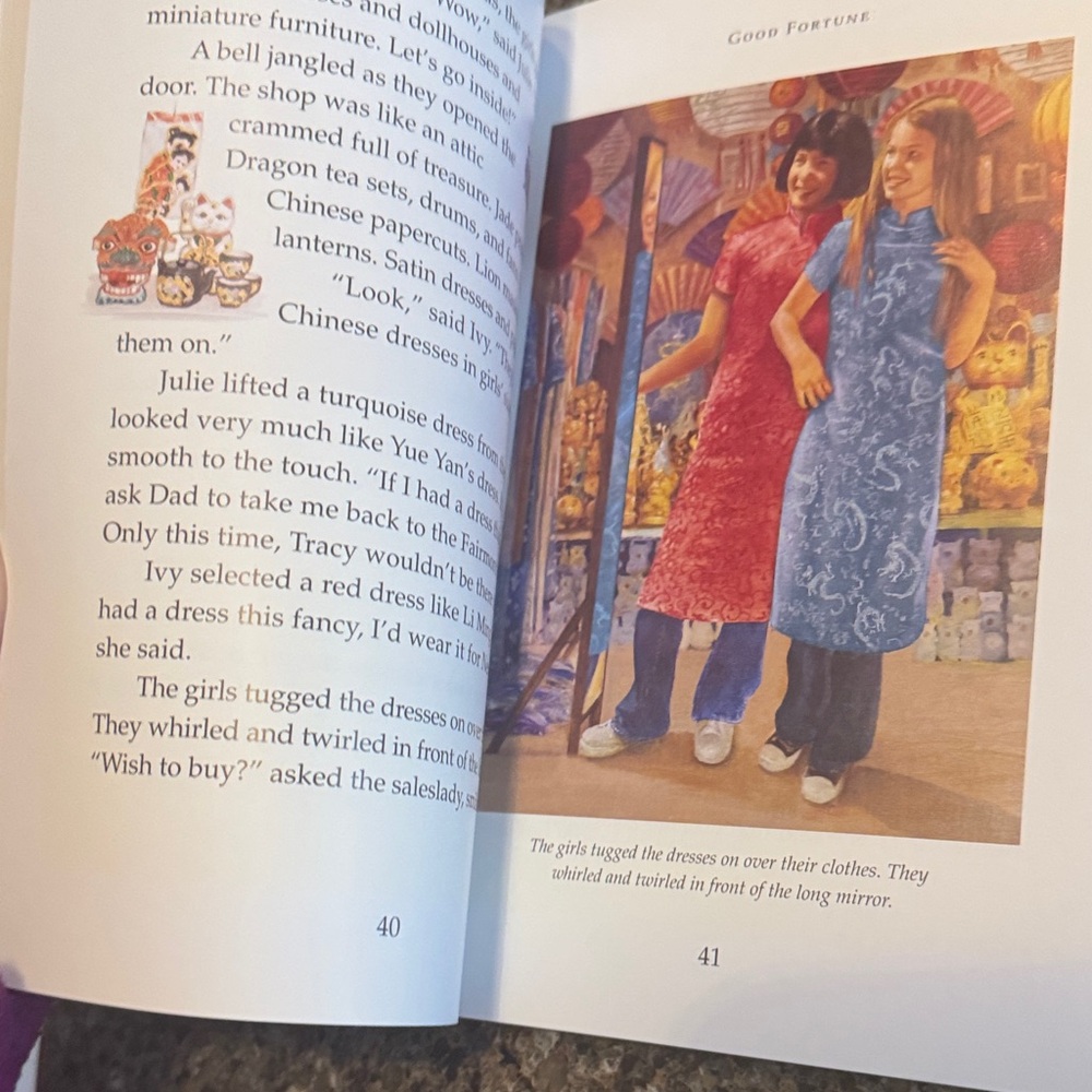 American Girl Doll Happy New Year Julie 1974 Book - Picture 4 of 8